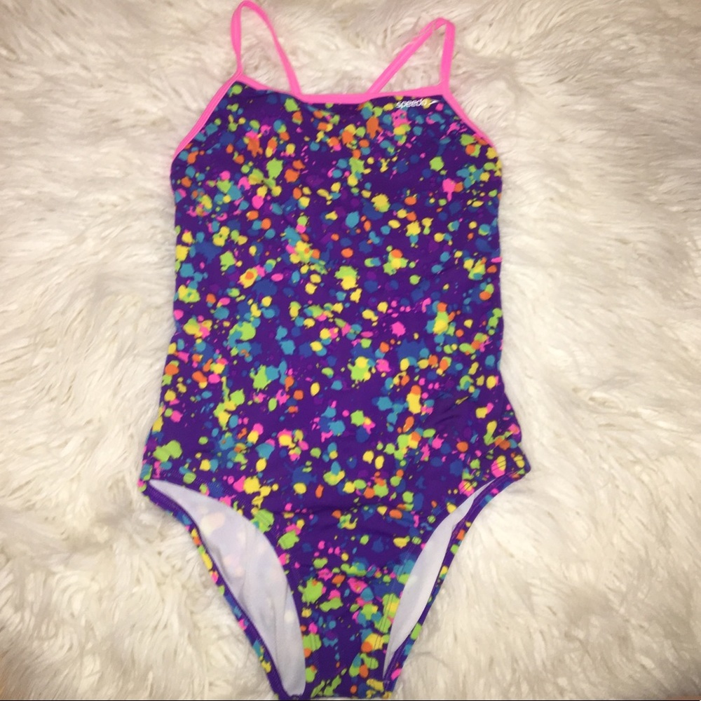 Colorful Purple One Piece